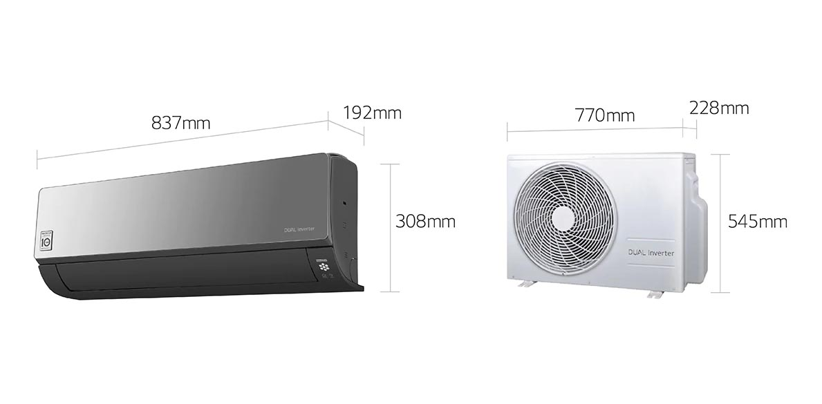 Airco met buitenunit