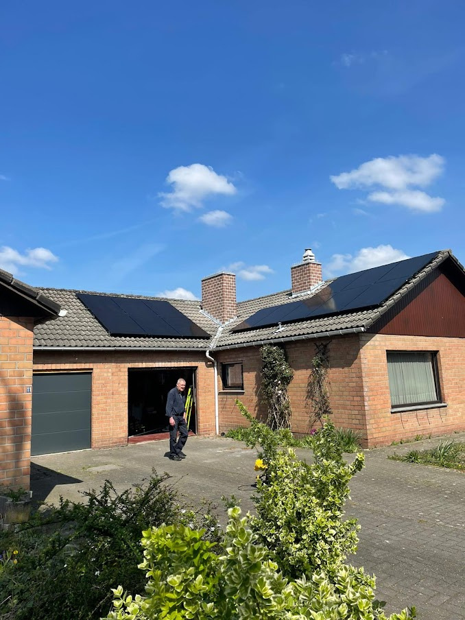 Zonnepanelen op woning