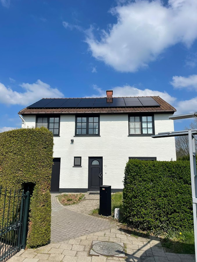 Gerealiseerd zonnepanelen project