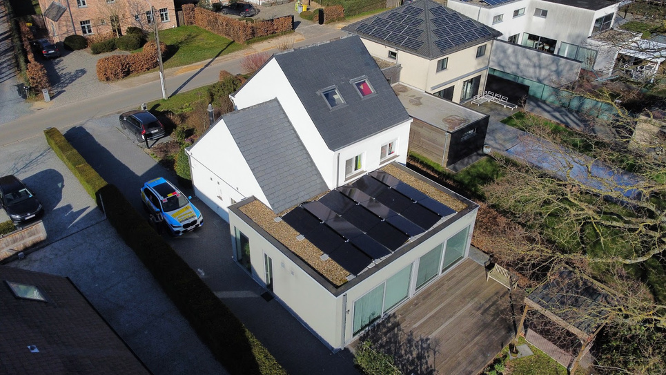 Gerealiseerd zonnepanelen project